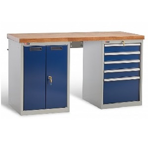 Двухтумбовые верстаки ВС