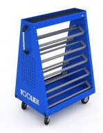 Хранение инструмента к станкам с ЧПУ TOOLEX тележки