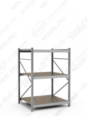 Стеллаж СТ-051 1800х1200х1050 (3 яруса)