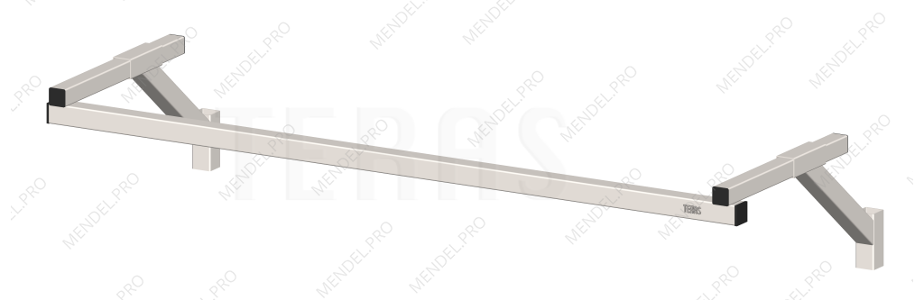 Комплект крепления верхнего освещения серии ADVANCED 1500 мм 