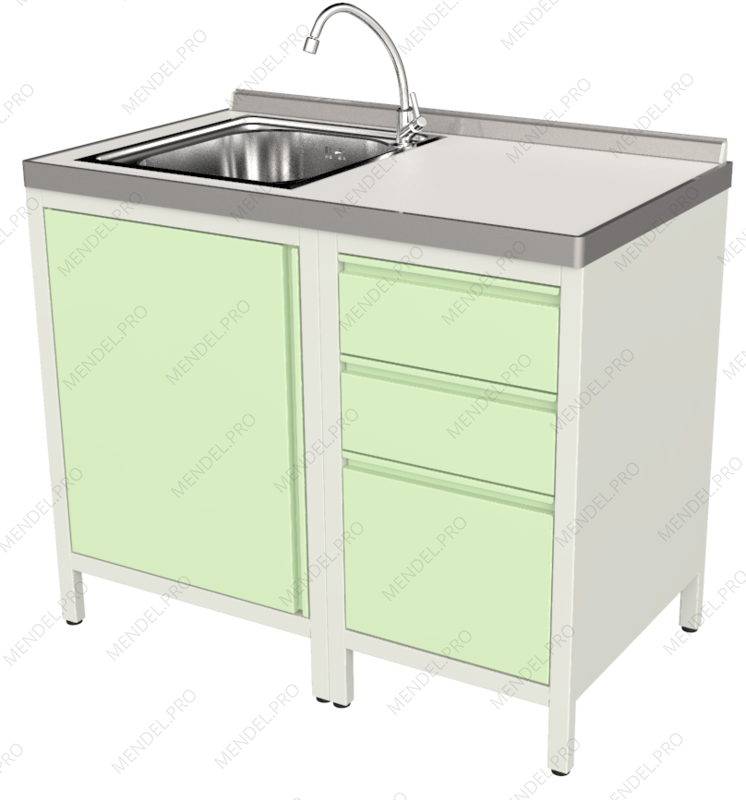 Стол-тумба лабораторный СТЛ-2