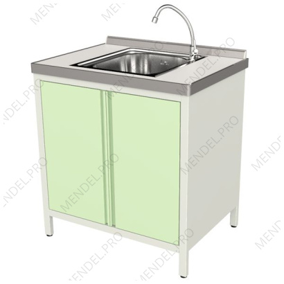 Стол лабораторный с мойкой СТМ-1/1