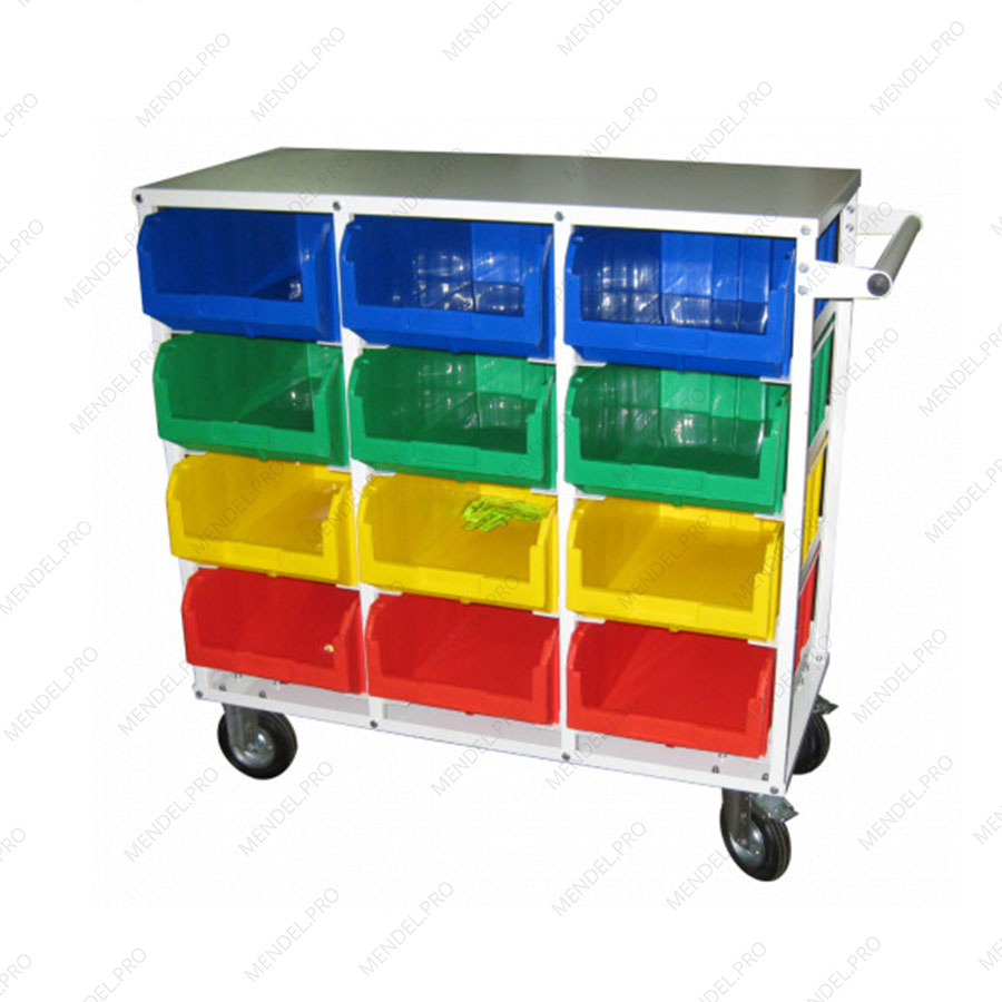 Стеллаж с направляющими Стелла-техник V4-12-200-К