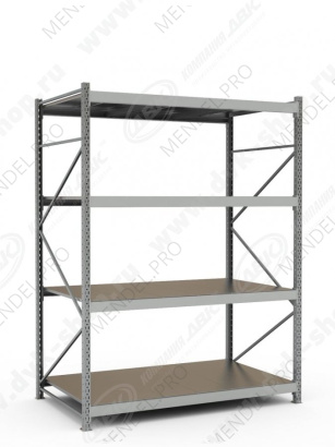 Стеллаж СТ-051 2500х1800х1050 (4 яруса)