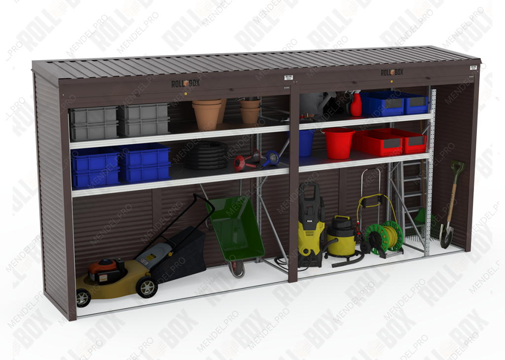 Шкаф уличный ROLL‑BOX VILLAGE ROOF XL-2.2