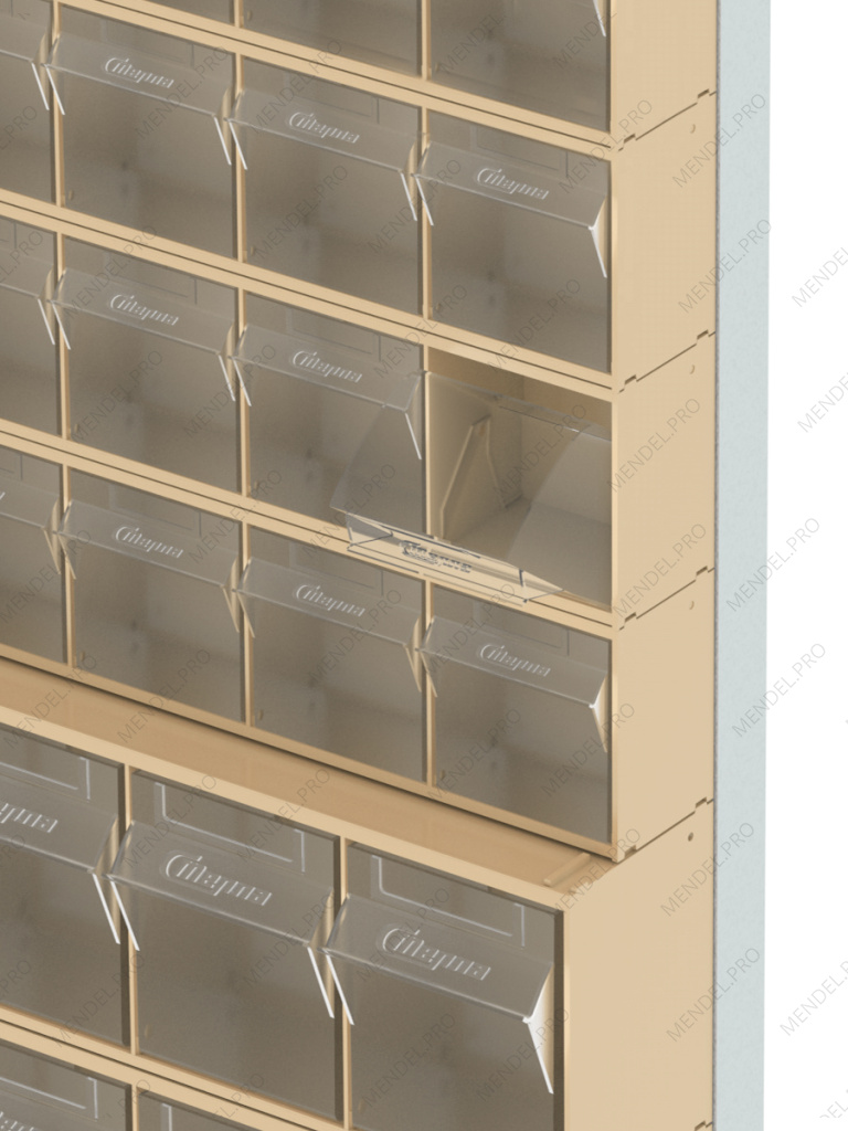 Стойка бежевая настенная Стелла-техник 402-00-05-03-B