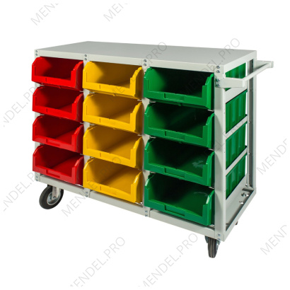 Стеллаж с направляющими Стелла-техник V4-12-200-К