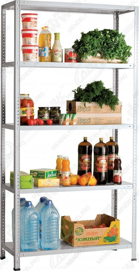 Стеллаж MS 185х100х30/4 (4 полки)