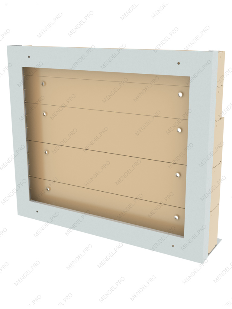 Стойка бежевая настенная/настольная Стелла-техник 401-02-03-00-B