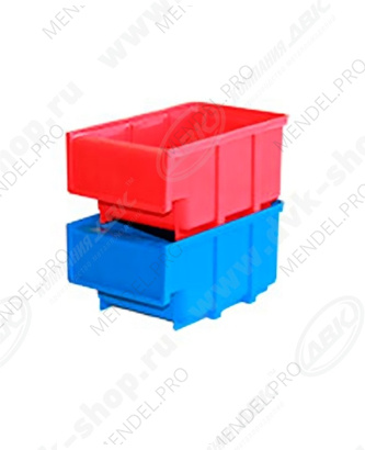 Ящик пластиковый Б 170х105х80 красный