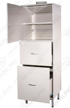 Шкаф для реактивов ЛК-600 ШРП ( полипропилен ) (600х520х2010)