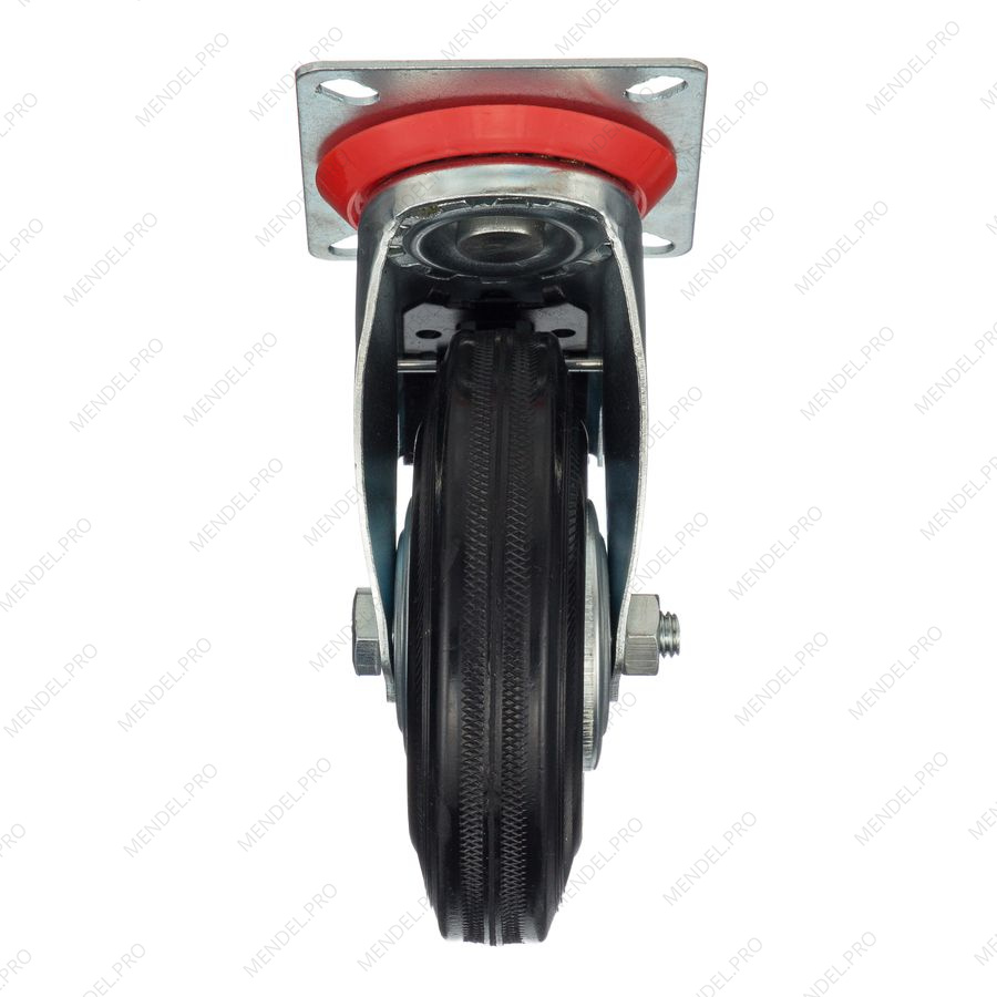 Колесо поворотное с тормозом Стелла-техник 4003-125