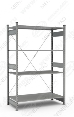Стеллаж СТ-031 2100х1300х600 (4 яруса)