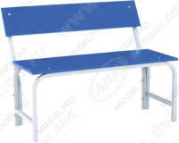 Скамья гардеробная со спинкой 1500(ЛДСП)