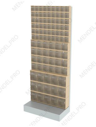 Стойка бежевая напольная  Стелла-техник 403-06-04-03-B