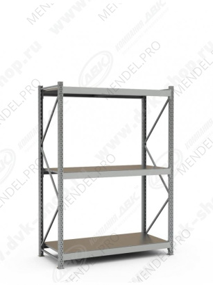 Стеллаж СТ-051 2200х1500х650 (3 яруса)