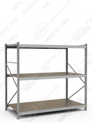 Стеллаж СТ-051 2000х2100х1050 (3 яруса)