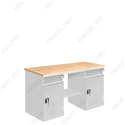 Верстак слесарный ВС-Т2Т2