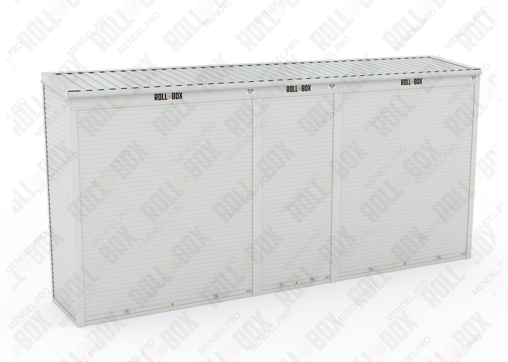 Шкаф уличный ROLL‑BOX VILLAGE ROOF XL-3.3