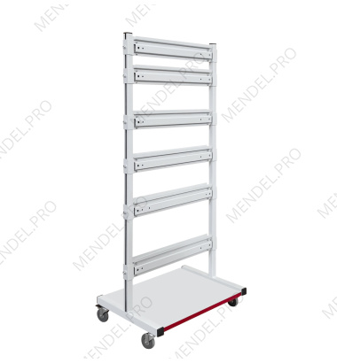 Стойка мобильная для лотков СМЛ