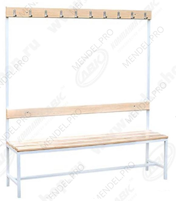 Скамья д/спорт. разд. односторонняя 1500(Липа)