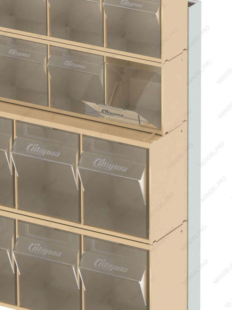 Стойка бежевая настенная/настольная Стелла-техник 401-00-02-02-B