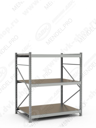 Стеллаж СТ-051 1800х1500х1050 (3 яруса)