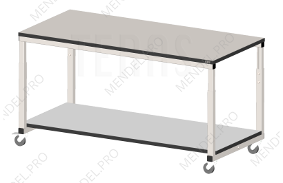 Стол подкатной 1500х700 мм