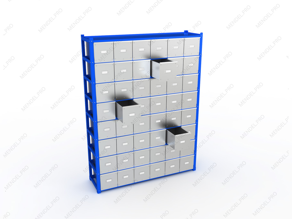 Система хранения с выдвижными ящиками M-BOX 2000.1500.400.B48