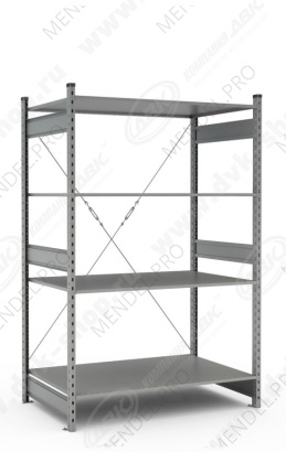 Стеллаж СТ-031 2100х1300х800 (4 яруса)