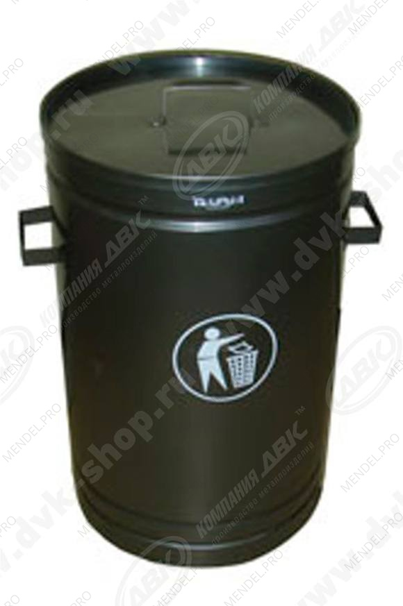 Урна-бак с крышкой Б2К2