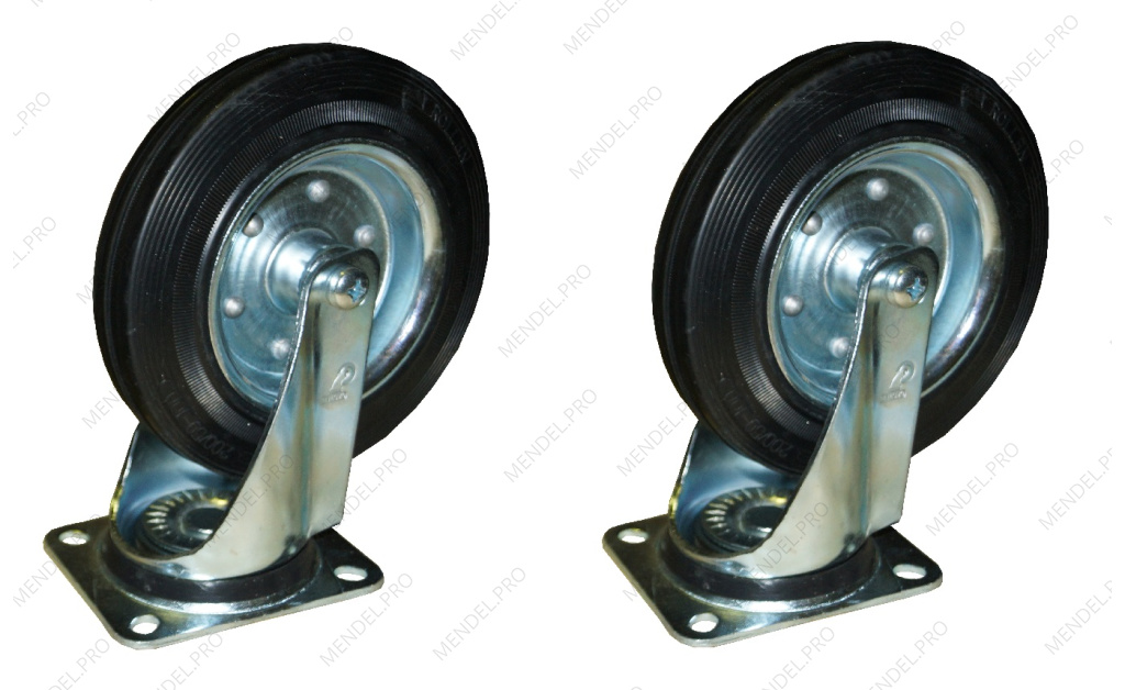 Комплект литых колес с тормозом Ø160 мм