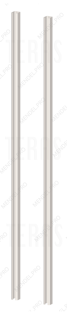 Комплект стоек 1500 мм к рабочему столу серии BASE/ADVANCED