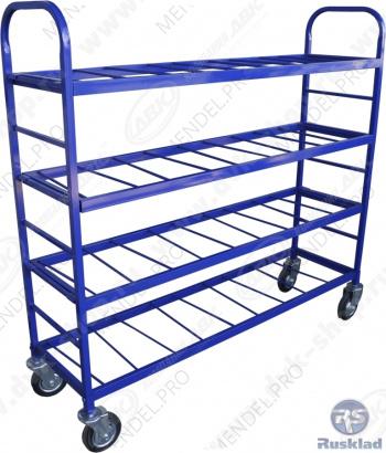 Стелаж стационарный и передвижной ТСВД - 12