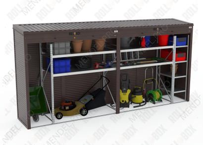 Шкаф уличный ROLL‑BOX VILLAGE ROOF XL-2.3