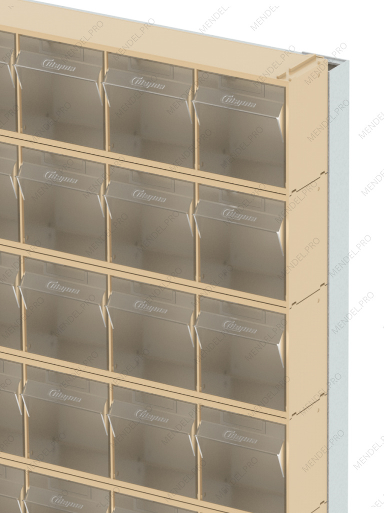 Стойка бежевая настенная Стелла-техник 402-00-09-00-B