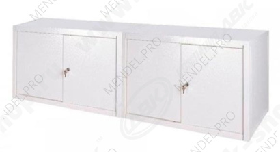 Тумба подвесная металлическая для вытяжных шкафов ШВ-МЕТ ЛК-1800 ТД 1520х520х500 (Сталь)