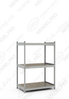 Стеллаж СТ-023 1800х1200х800 (3 яруса)