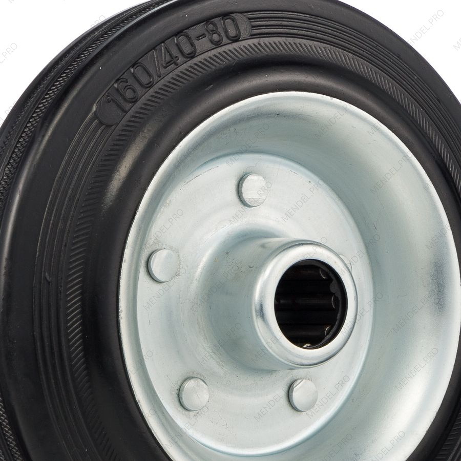 Колесо под ось 20 мм Стелла-техник 4000-160