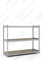 Стеллаж СТ-023 1800х2100х800 (3 яруса)