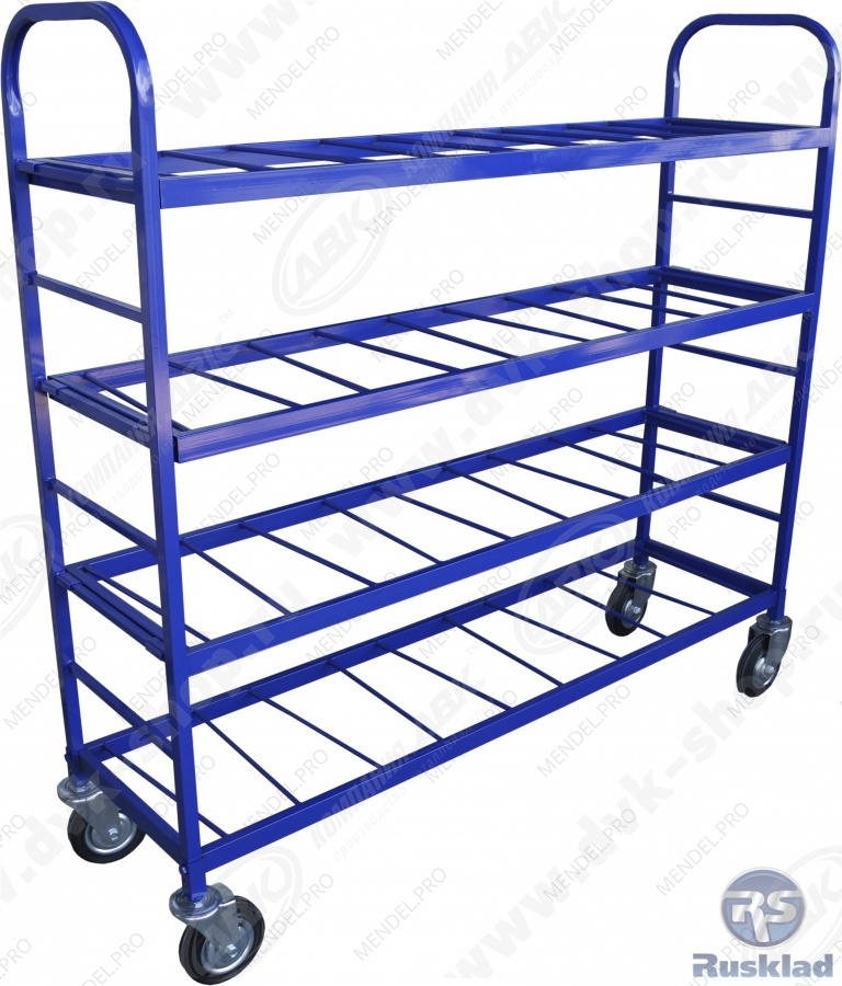 Стелаж стационарный и передвижной ТСВД - 20