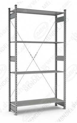 Стеллаж СТ-031 2500х1300х400 (4 яруса)
