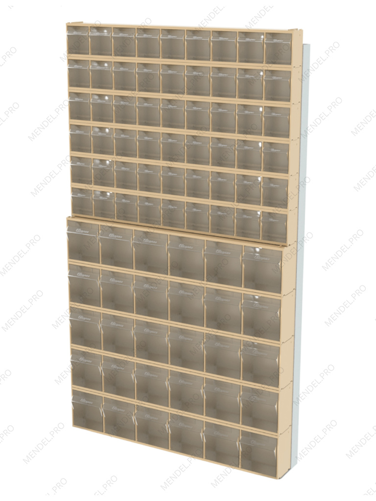 Стойка бежевая настенная Стелла-техник 402-06-05-00-B