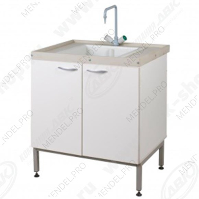 Мойка лабораторная химическая ЛК-900 СМС-ПВ(900х600х850) раковина-полипропилен