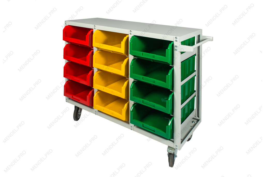 Стеллаж с направляющими Стелла-техник V4-12-200-К