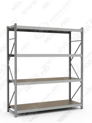 Стеллаж СТ-051 2500х2100х650 (4 яруса)
