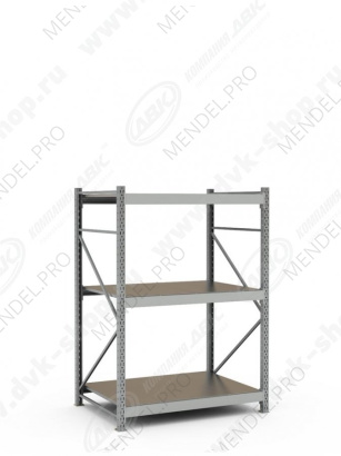 Стеллаж СТ-051 1800х1200х850 (3 яруса)