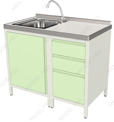 Стол-тумба лабораторный СТЛ-2