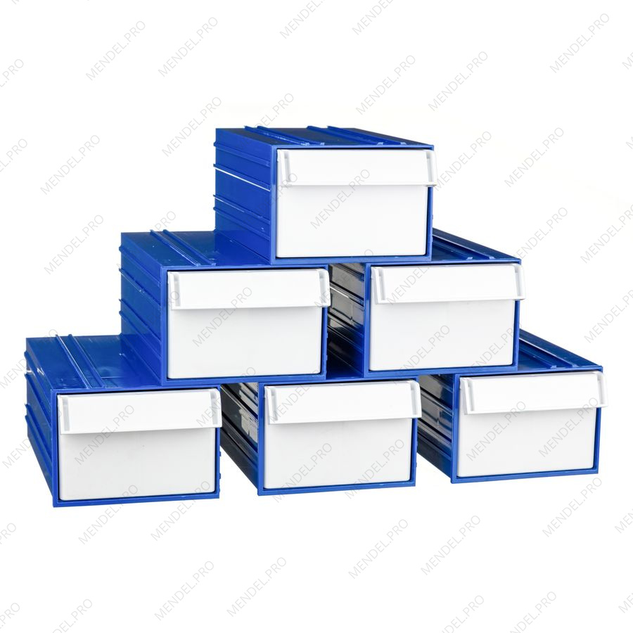 Пластиковый короб Стелла-техник C-2-К6-синий-белый