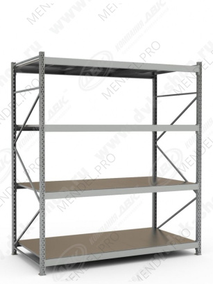 Стеллаж СТ-051 2500х2100х1050 (4 яруса)